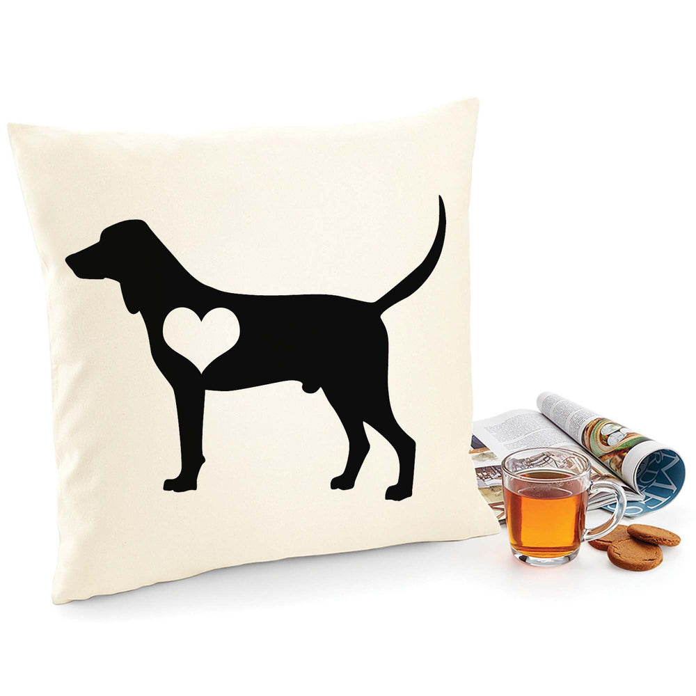 Artois hound cushion, dog pillow, artois hound pillow, cover cotton canvas print, dog lover gift for her 40x40 50x50 234
