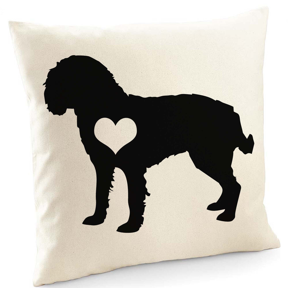 American water hound cushion, dog pillow, american water hound pillow, cover cotton canvas print, dog lover gift for her 40 x 40 50 x 50 226