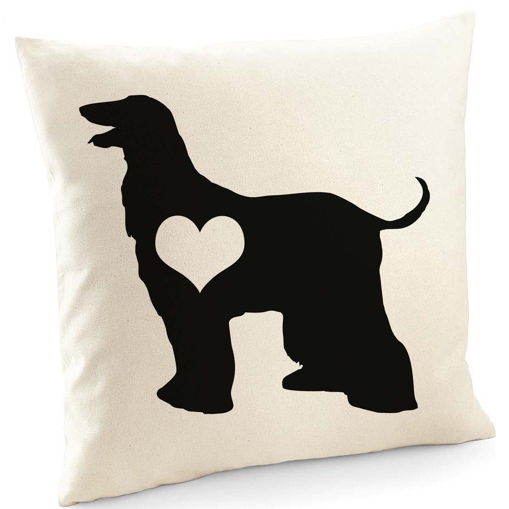 Afghan hound cushion, dog pillow, afghan hound pillow, cover cotton canvas print, dog lover gift for her 40 x 40 50 x 50 183