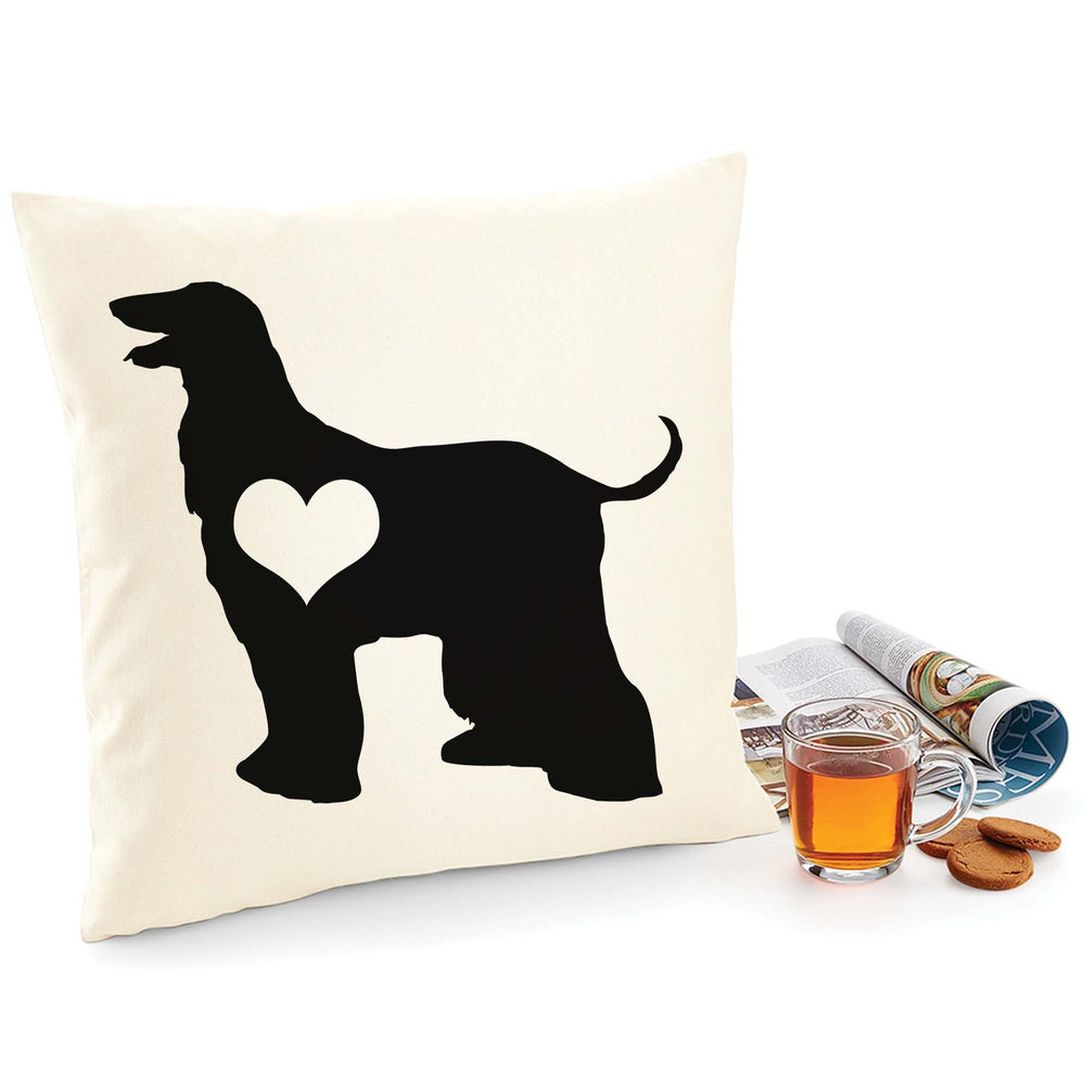Afghan hound cushion, dog pillow, afghan hound pillow, cover cotton canvas print, dog lover gift for her 40 x 40 50 x 50 183