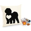 Shih tzu cushion, dog pillow, shih tzu pillow, cover cotton canvas print, dog lover gift for her 40x40 50x50 159