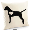 Dalmatian cushion, dog pillow, dalmatian pillow, cover cotton canvas print, dog lover gift for her 40 x 40 50 x 50 203