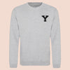 Collegiate sweatshirt, Varsity sweater, College sweatshirt, Varsity sweatshirt, Personalized sweatshirt, College apparel, Alphabet initial,