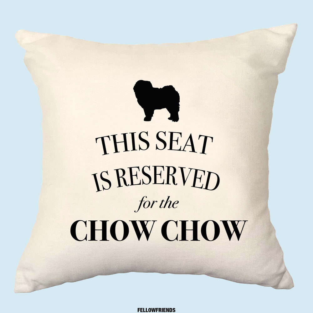 Chow chow cushion, dog pillow, chow chow pillow, cover cotton canvas print, dog lover gift for her 40 x 40 50 x 50 198