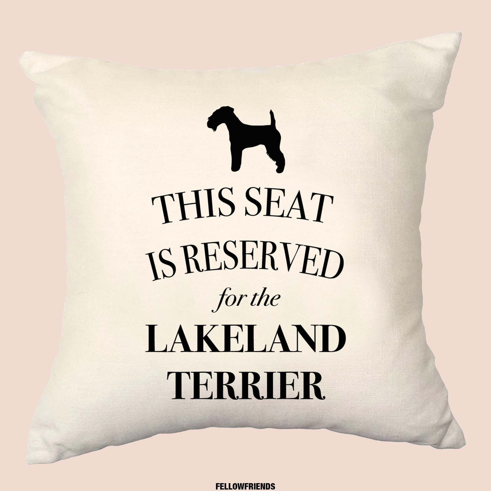 Lakeland terrier cushion, dog pillow, lakeland terrier pillow, cover cotton canvas print, dog lover gift for her 40x40 50x50 172