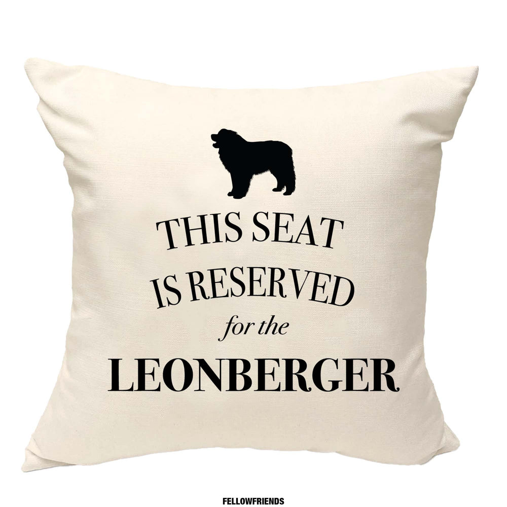 Leonberger cushion, dog pillow, leonberger pillow, cover cotton canvas print, dog lover gift for her 40x40 50x50 173