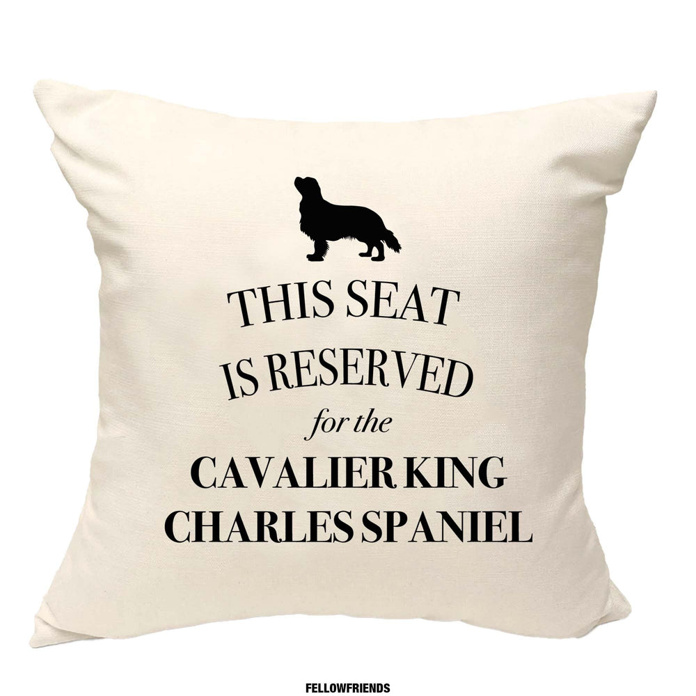 Cavalier king charles spaniel cushion, dog pillow, cavalier spaniel pillow, cover cotton canvas print,dog lover gift for her 40x40 50x50 197