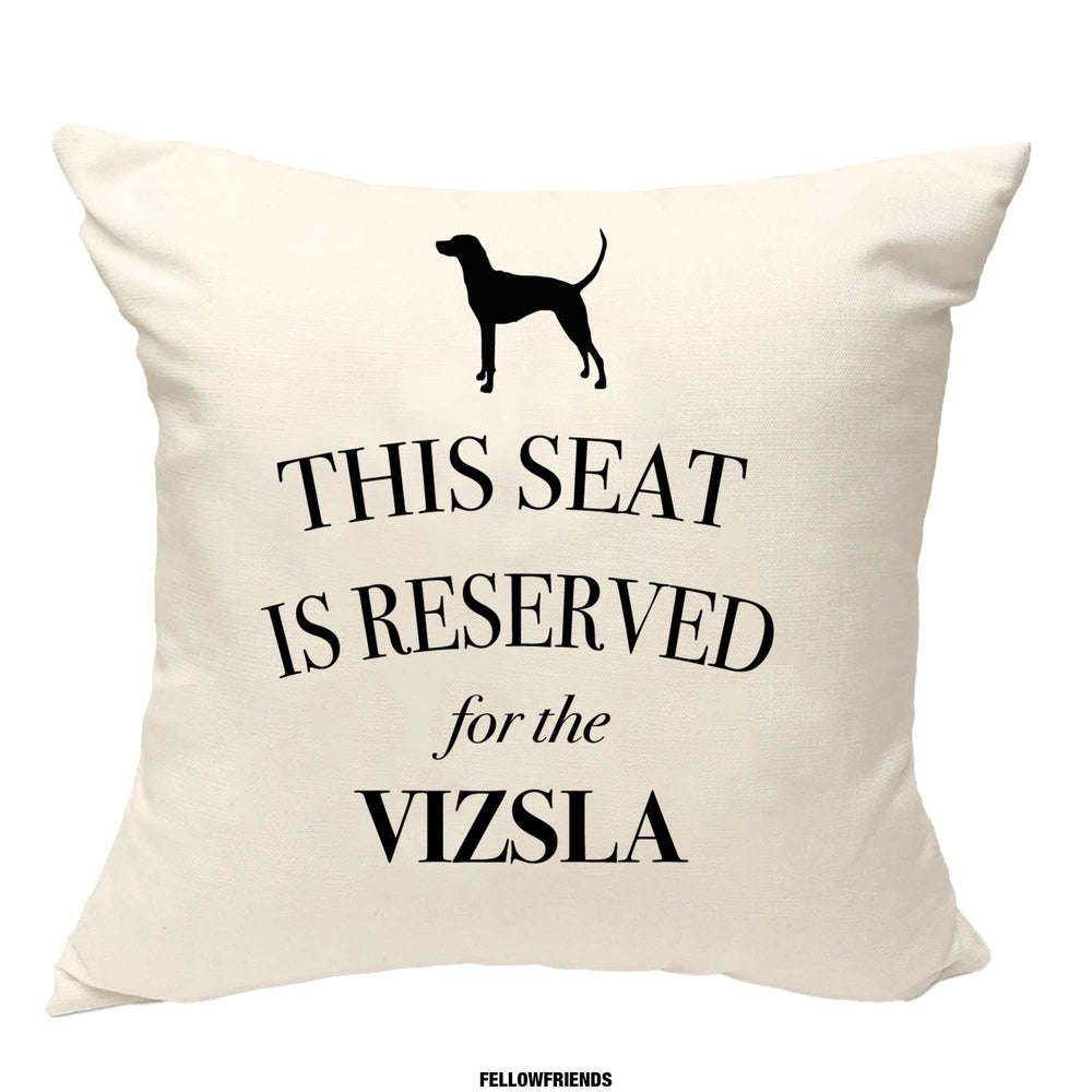 Vizsla cushion, dog pillow, vizsla pillow, cover cotton canvas print, dog lover gift for her 40x40 50x50 156