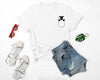 Whippet pocket Shirt, embroidered peeking whippet t shirt, whippet shirt, pocket design shirt, embroidered tshirt,