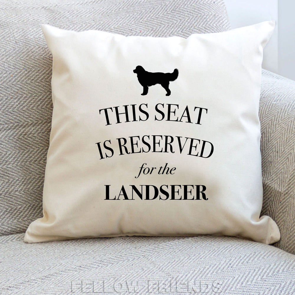Landseer dog cushion, dog pillow, landseer dog pillow, gifts for dog lovers, cover cotton canvas print, dog lover gift 40x40 50x50 364