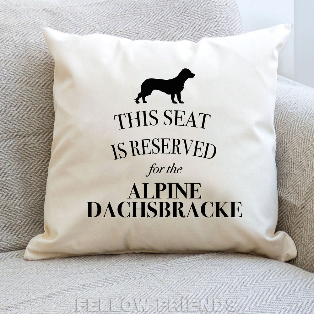 Alpine dachsbracke cushion, dog pillow, dachsbracke pillow, gifts for dog lovers,cover cotton canvas print,dog lover gift, 40x40 50x50 220