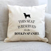 Boykin spaniel dog cushion, dog pillow, boykin spaniel pillow, gifts for dog lovers, cover cotton canvas print, dog gift 40x40 50x50 275