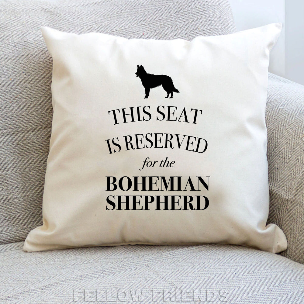 Bohemian shepherd dog cushion, dog pillow, shepherd dog pillow, gifts for dog lovers, cover cotton canvas print, dog gift 40x40 50x50 271
