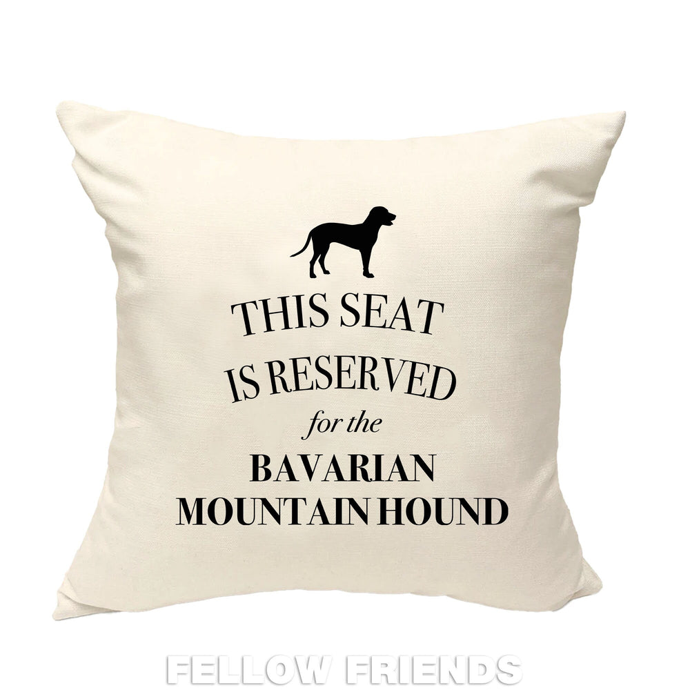 Bavarian hound pillow, dog pillow, bavarian hound cushion, gifts for dog lovers, cover cotton canvas print, dog gift 40x40 50x50 251