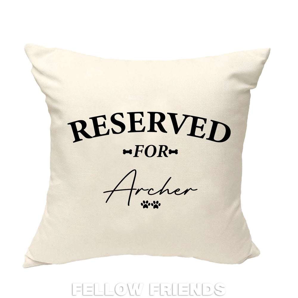 Personalized dog pillow, Custom reserved for the dog cushion, personalised dog cushion,