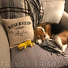 Personalized dog pillow, Custom reserved for the dog cushion, personalised dog cushion,