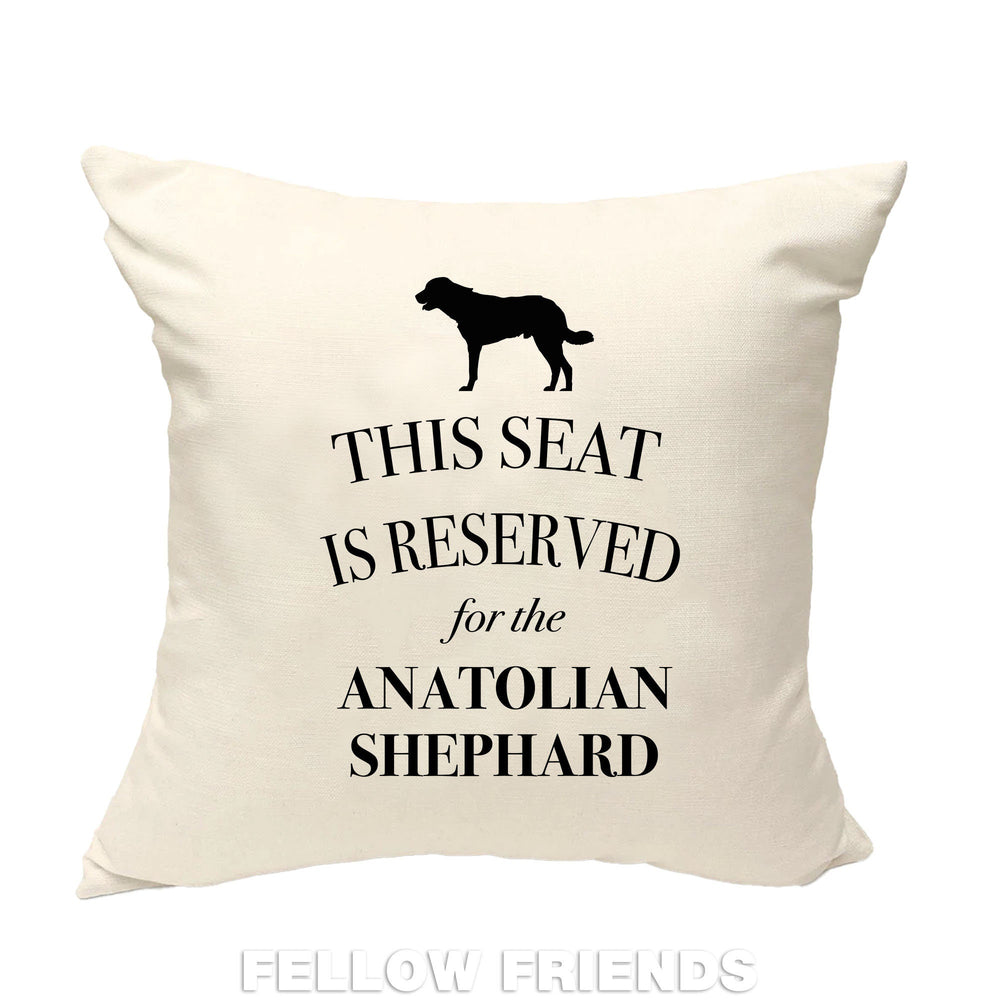 Anatolian shepherd dog pillow, dog pillow, shepherd dog cushion, gift for dog lovers, cover cotton canvas print, dog gift, 40x40 50x50 227