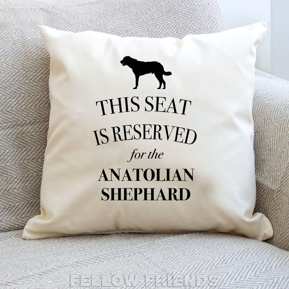 Anatolian shepherd dog pillow, dog pillow, shepherd dog cushion, gift for dog lovers, cover cotton canvas print, dog gift, 40x40 50x50 227