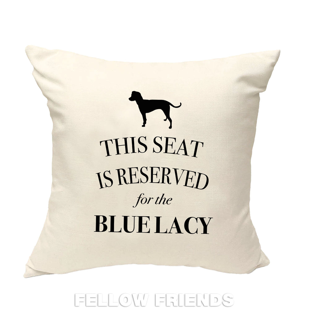 Blue lacy dog cushion, dog pillow, blue lacy dog pillow, gifts for dog lovers, cover cotton canvas print, dog lover gift 40x40 50x50 267