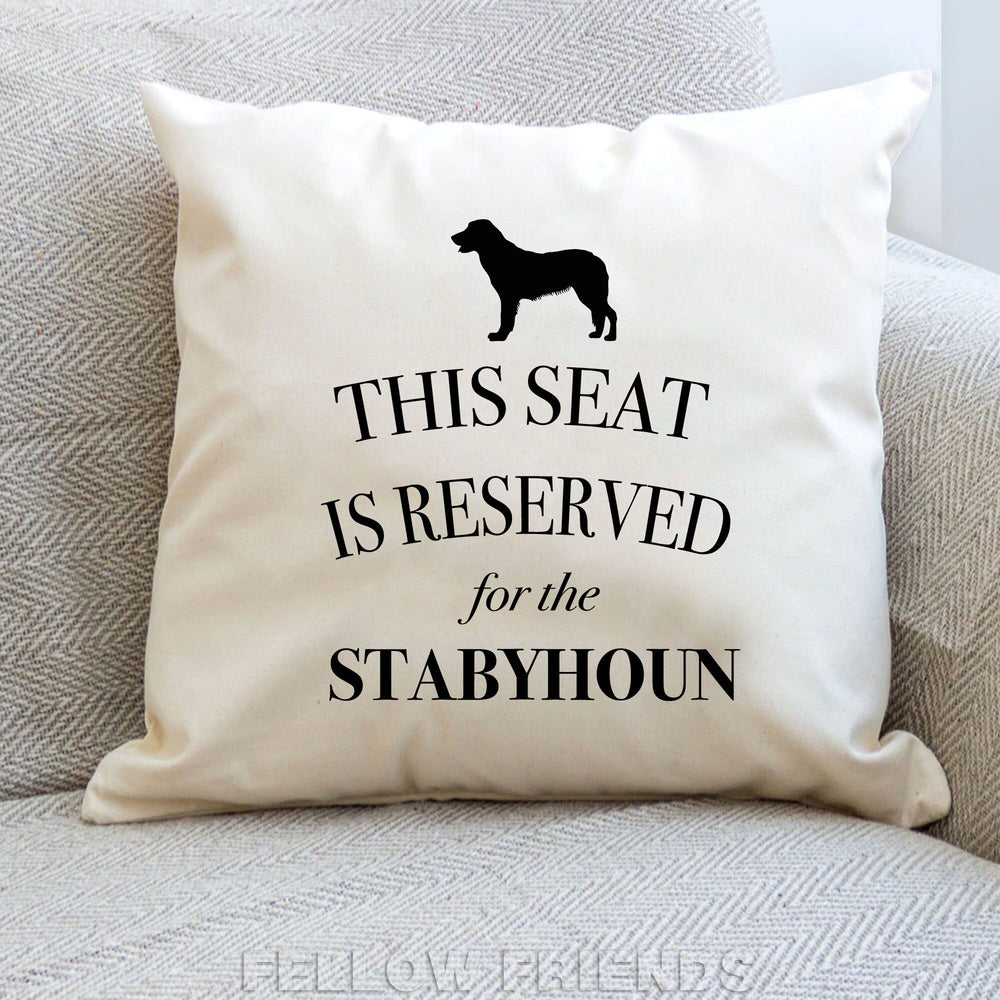 Stabyhoun dog pillow, stabyhoun dog cushion, dog pillow, gift for dog lover, cover cotton canvas print, dog lover gift 40x40 50x50 424
