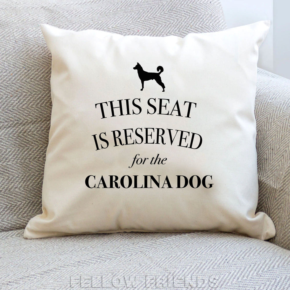 Carolina dog pillow, dog pillow, carolina dog cushion, gift for dog lover, cover cotton canvas print, dog lover gift for her 40x40 50x50 392