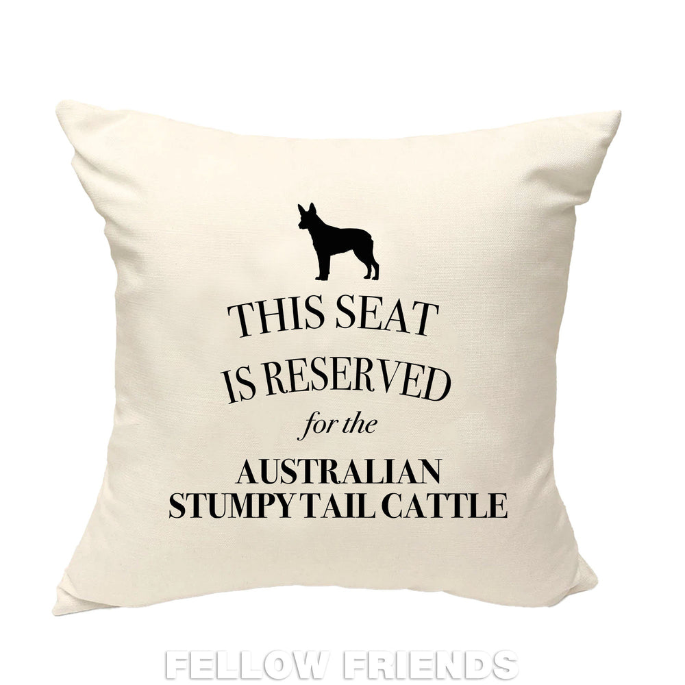 Australian cattle dog pillow, dog pillow, cattle dog cushion, gift for dog lovers, cover cotton canvas print, dog lover gift 40x40 50x50 239