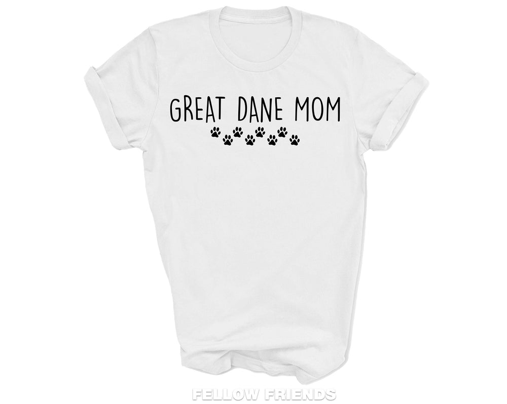 Great Dane Mom Tshirt, Great Dane Mum, Great Dane T shirt Great Dane Lover Gift shirt Womens  1848
